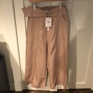 Cropped rose avec les filled size 6